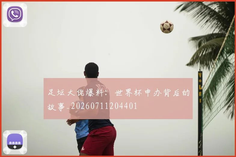 足坛大佬爆料：世界杯申办背后的故事_20260711204401